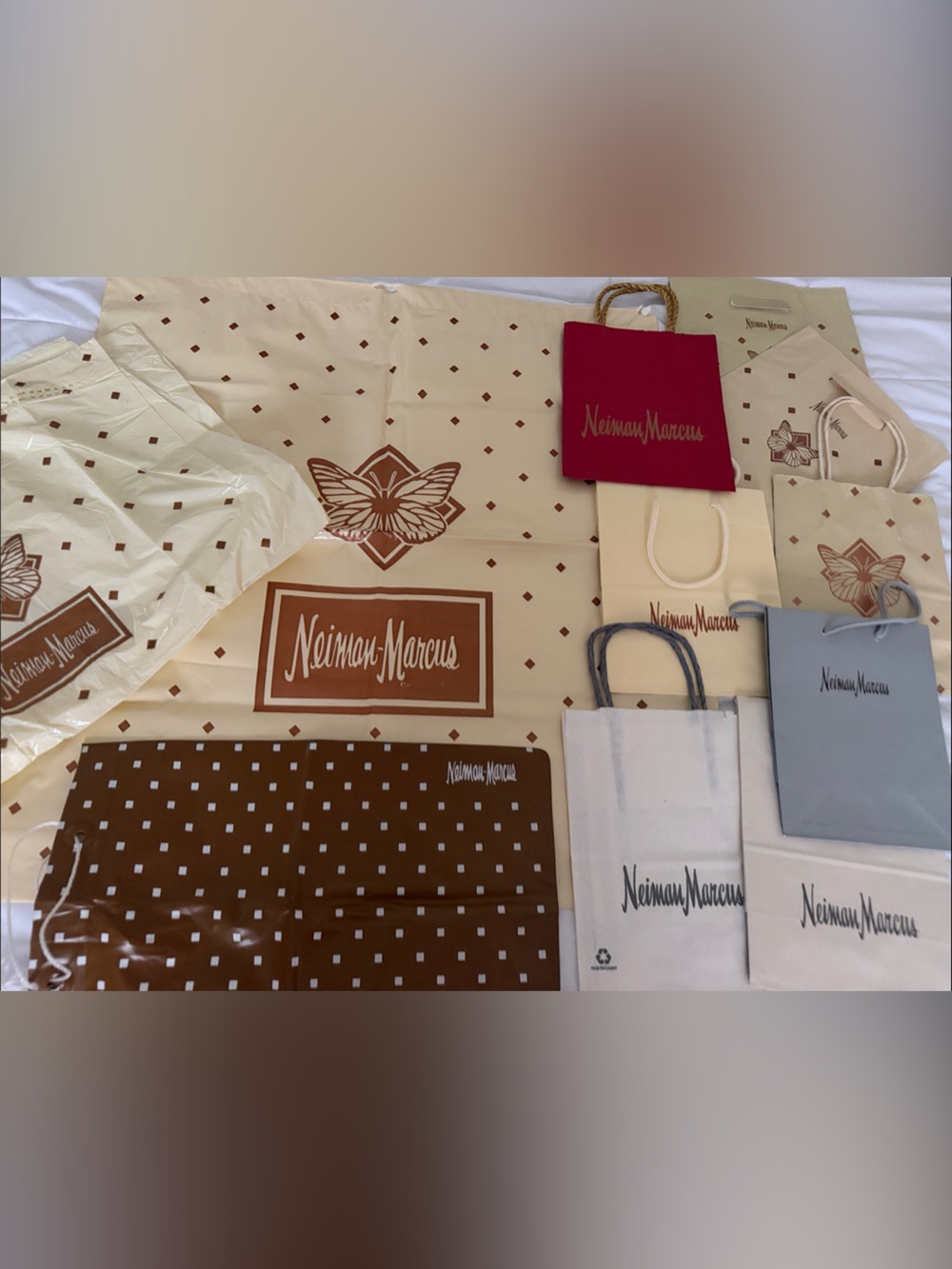 Vintage Neiman Marcus Shopping bags-lot of 11iyems